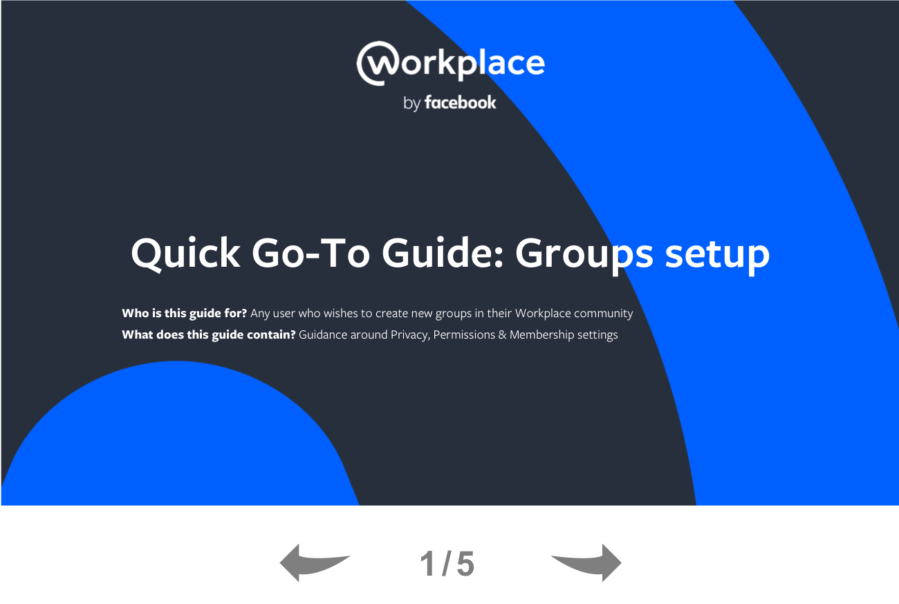 A Quick Guide to Workplace Groups