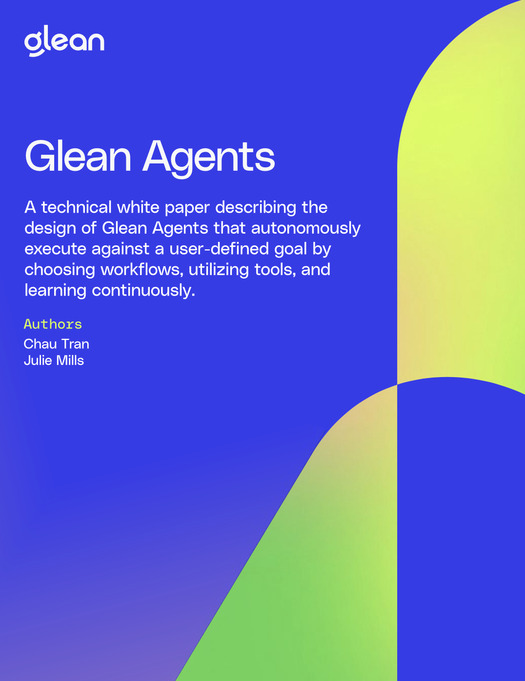 Glean AI Agents Technical Whitepaper