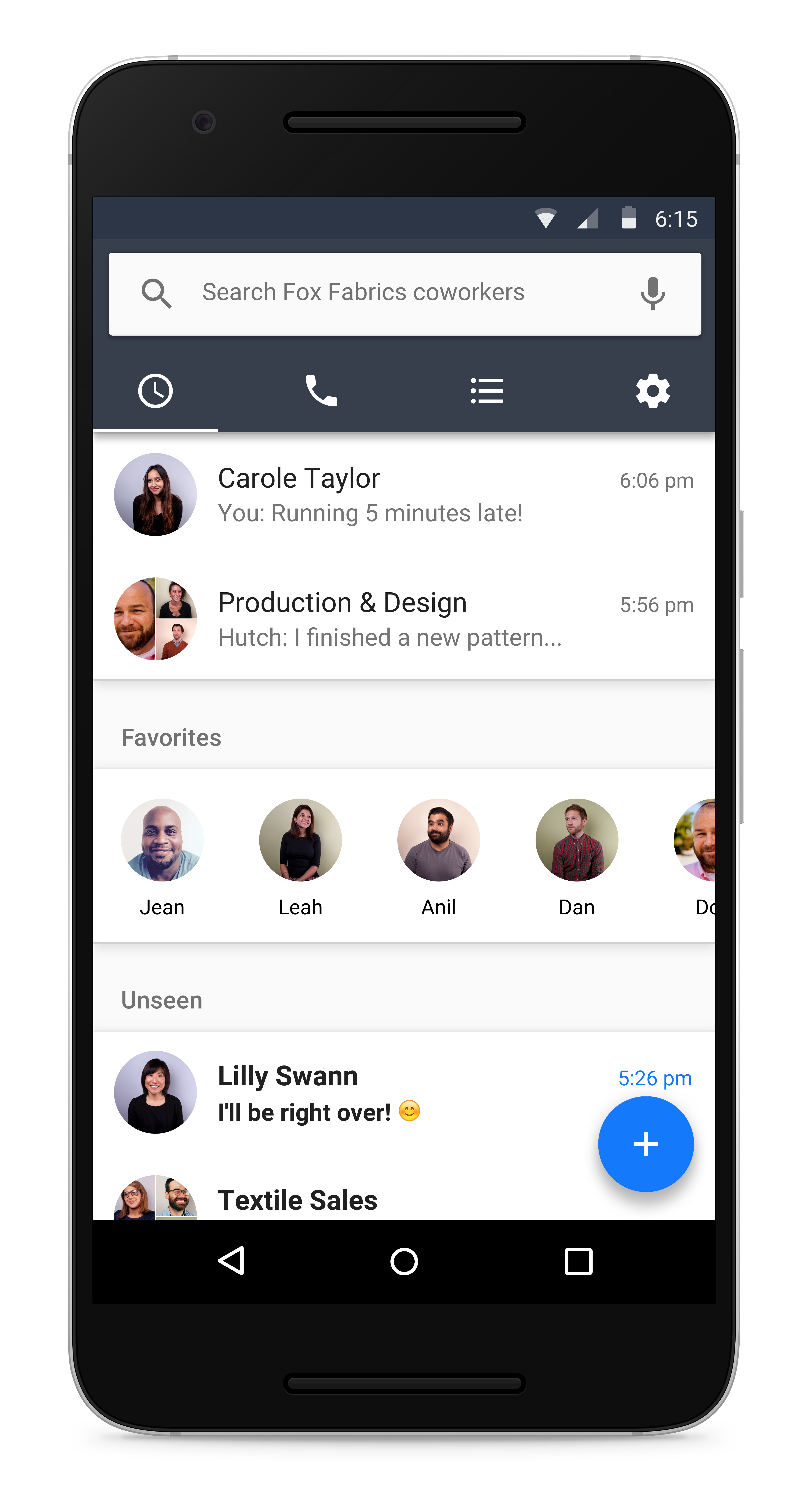 Workplace by Facebook inbox