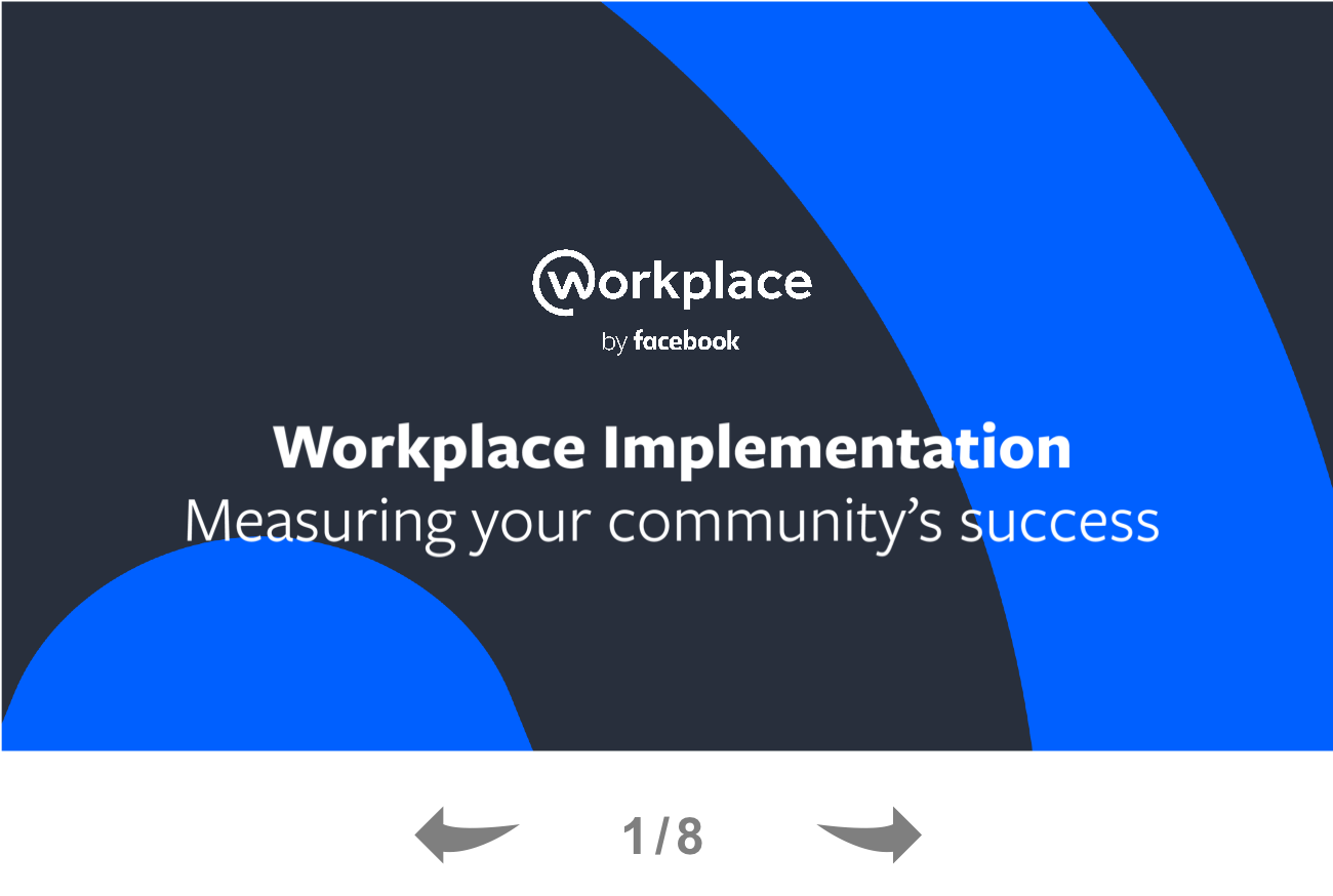 Measuring Your Community's Success on Workplace by Facebook