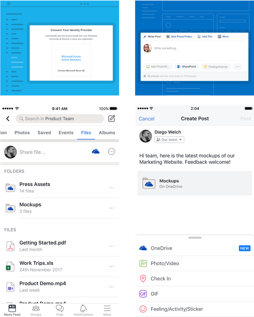 Microsoft Office and Workplace by Facebook