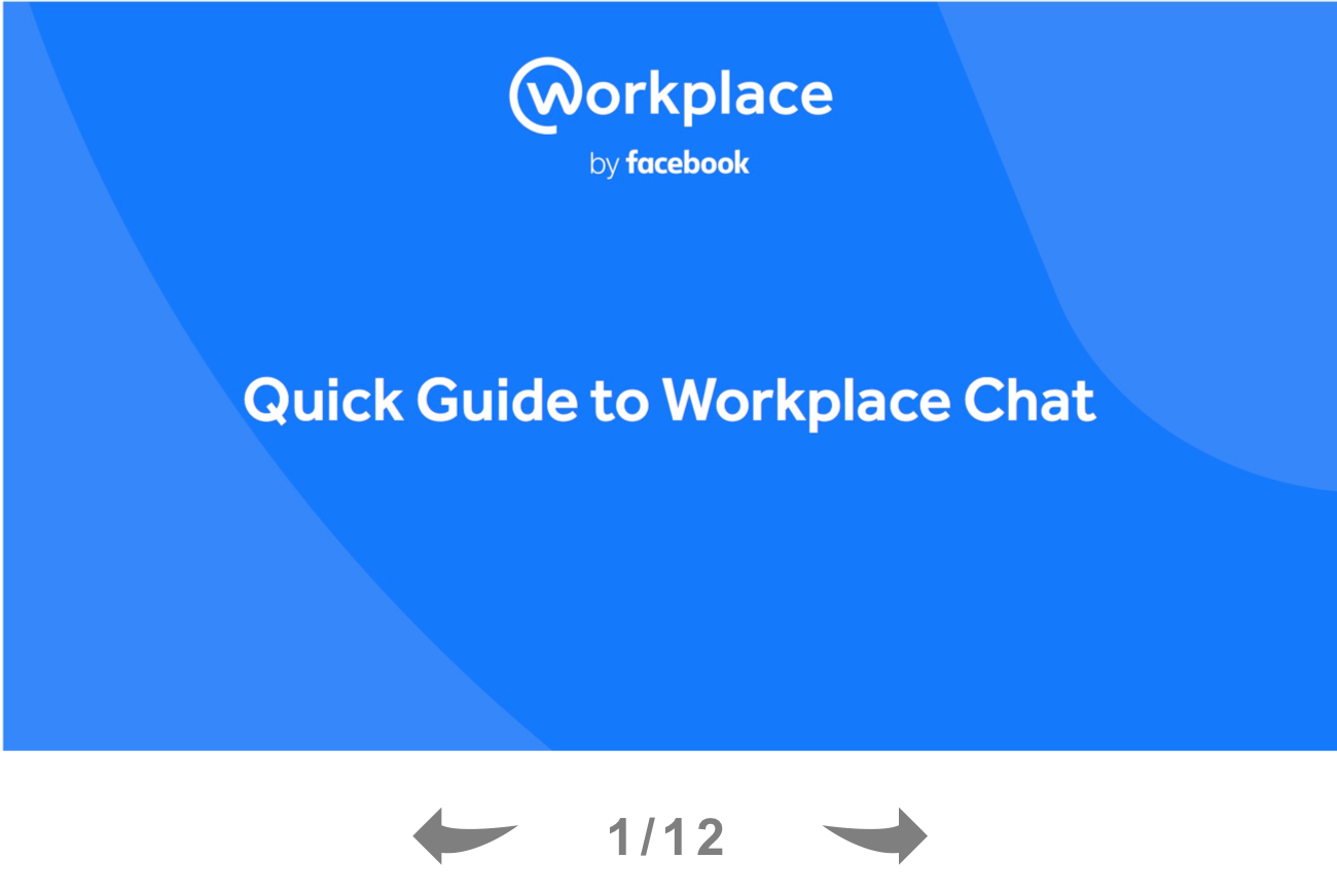 Quick Guide to Workplace Chat