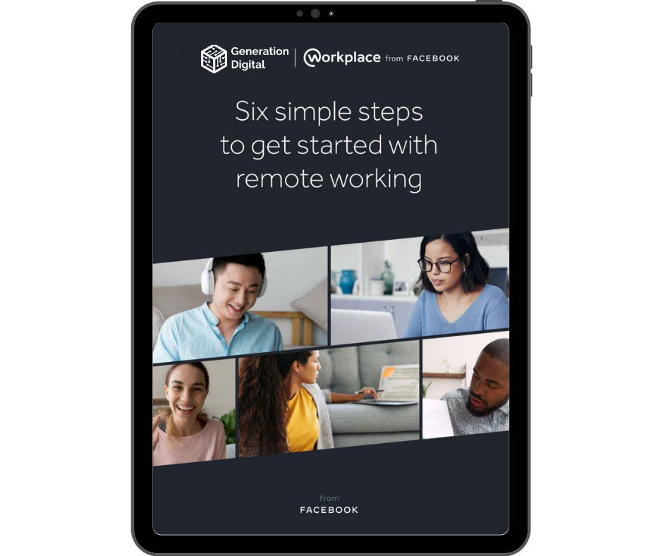 WPF Six simple steps to get started with remote working - Ipad Portrait (1)
