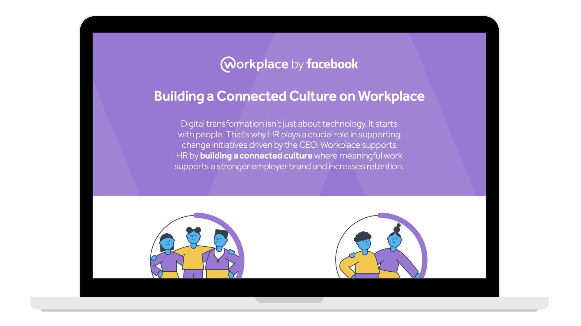 _building connected culture HR - Laptop