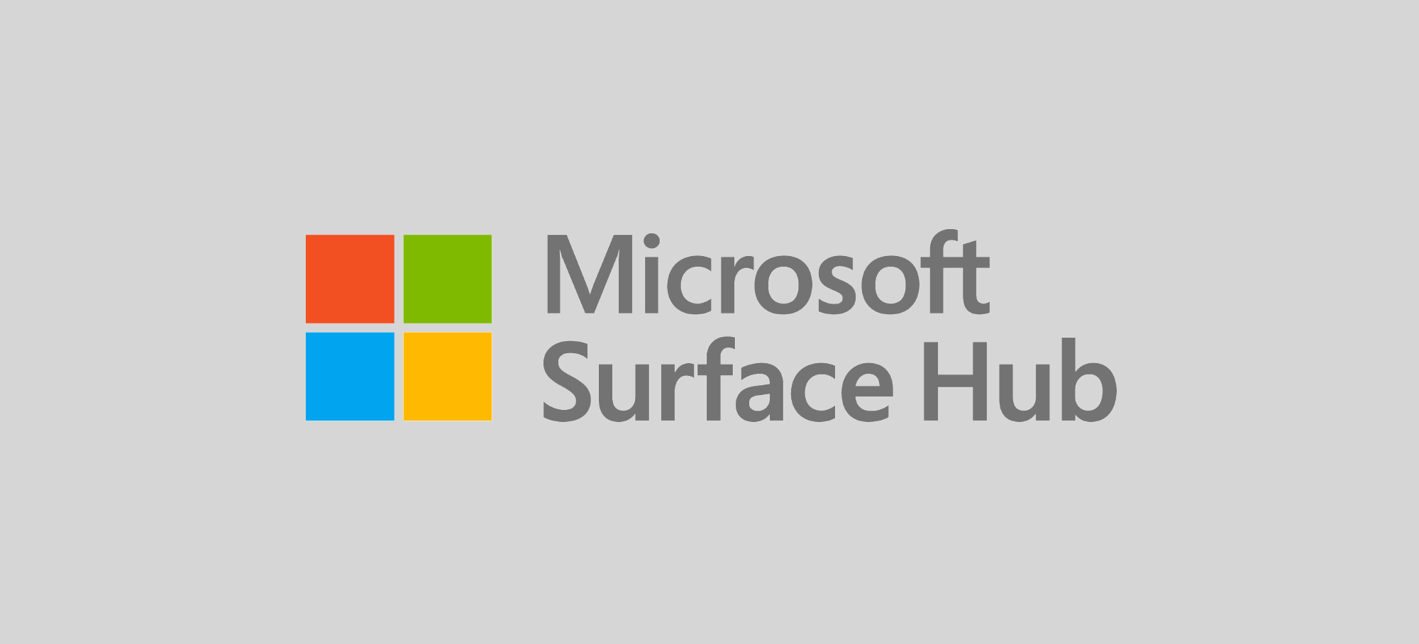 Microsoft surface hub demo
