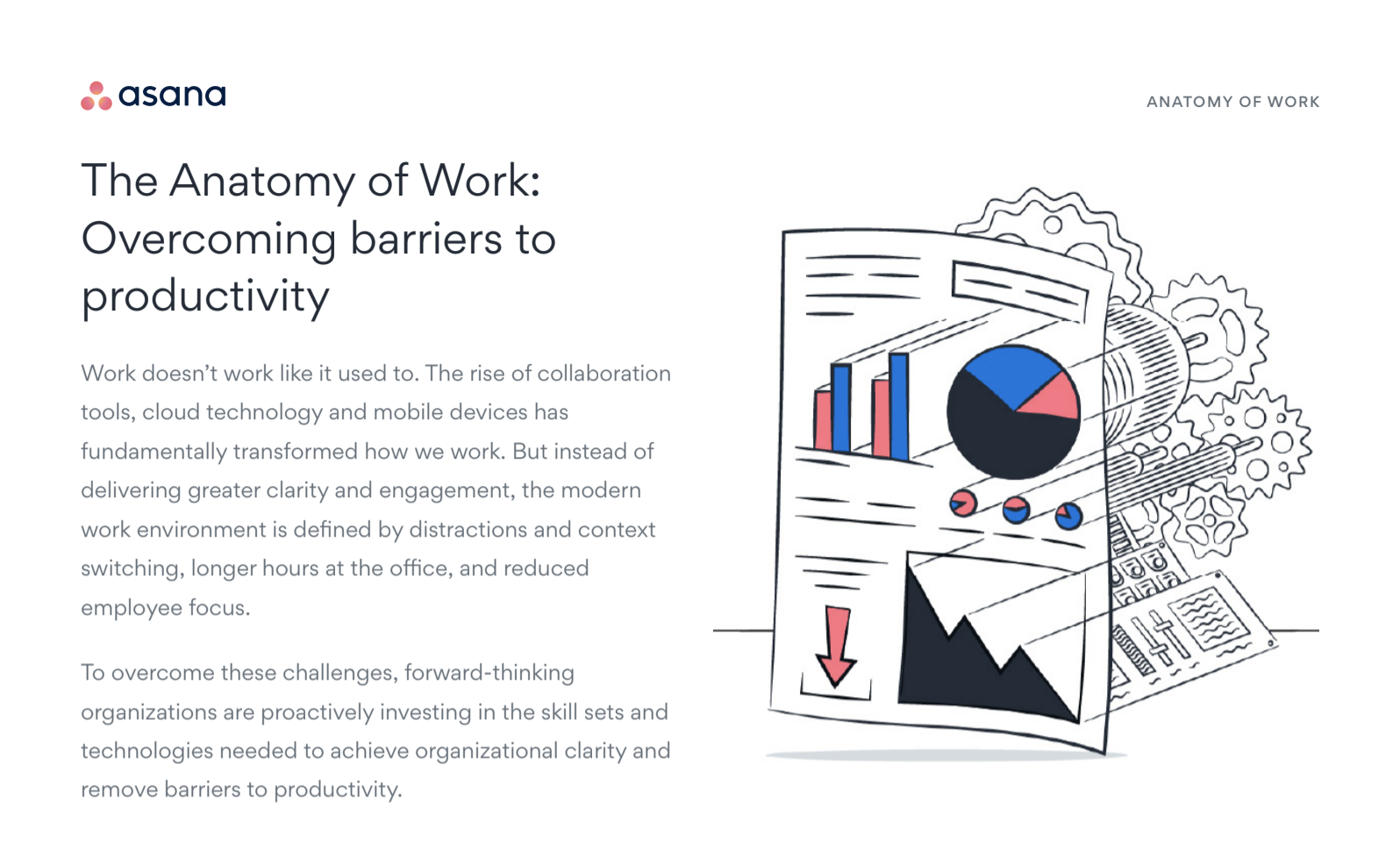 Asana - Anatomy of Work overcoming barriers to productivity