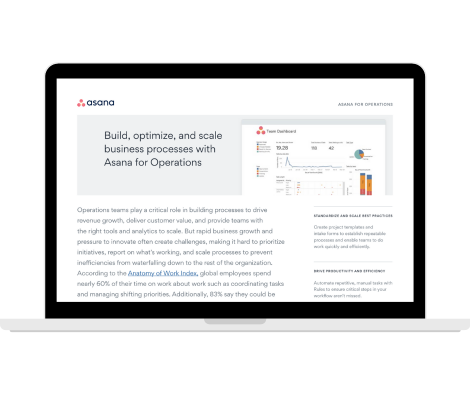 Asana for Business Operations -Transparent - Laptop Landscape