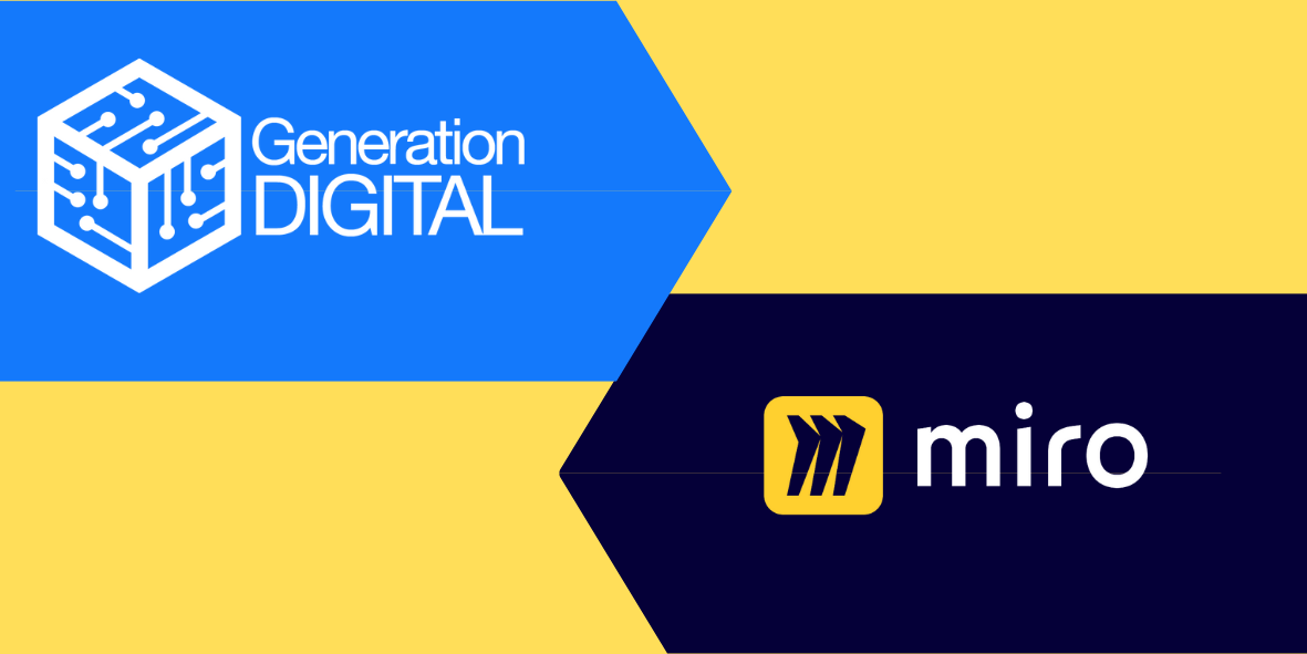 Generation Digital and Miro logo